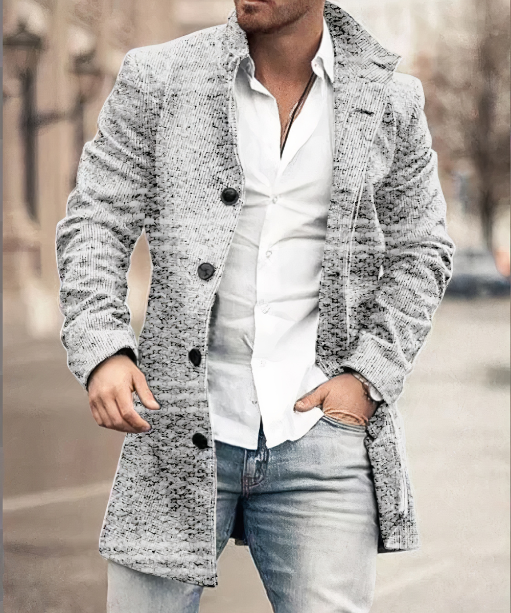 Austin - Stilig trenchcoat för män